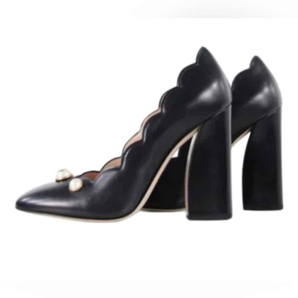 Gucci Malaga Leather Heels